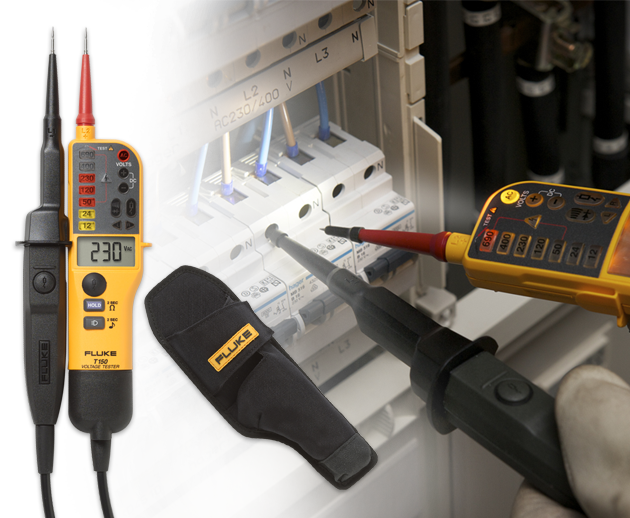 Electrical Tester, Fluke T150 Voltage and Continuity Tester